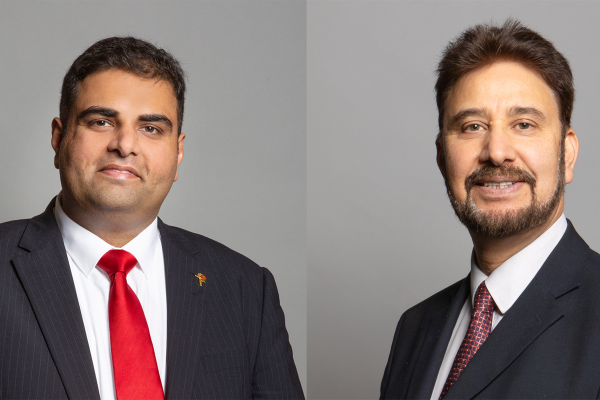 Afzal Khan and Nav Mishra