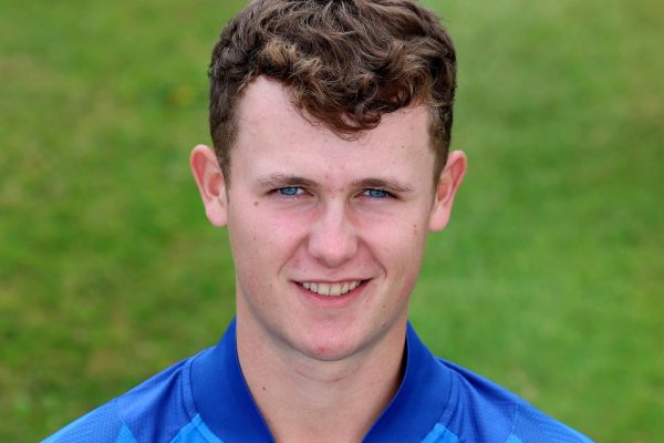 Charlie Barnard on England U19 duty. Image: Hyde Cricket Club