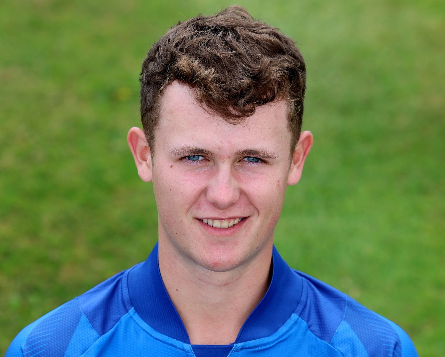 Charlie Barnard on England U19 duty. Image: Hyde Cricket Club