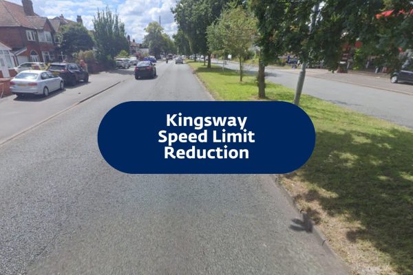Kingsway Speed Limit Reduction. Image: Manchester City Council