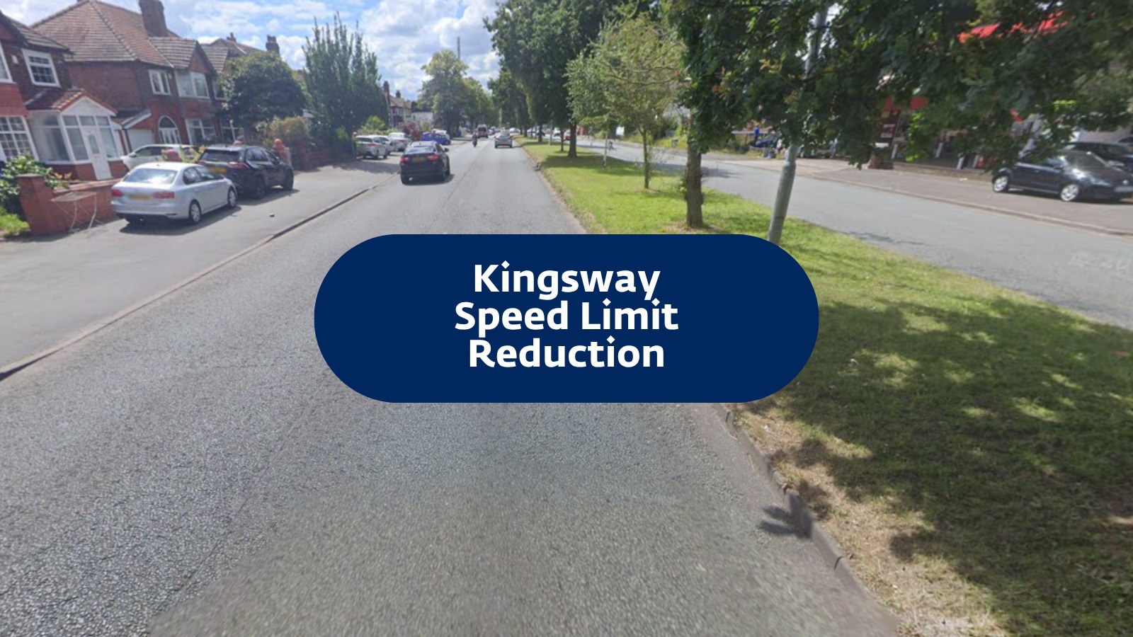 Kingsway Speed Limit Reduction. Image: Manchester City Council