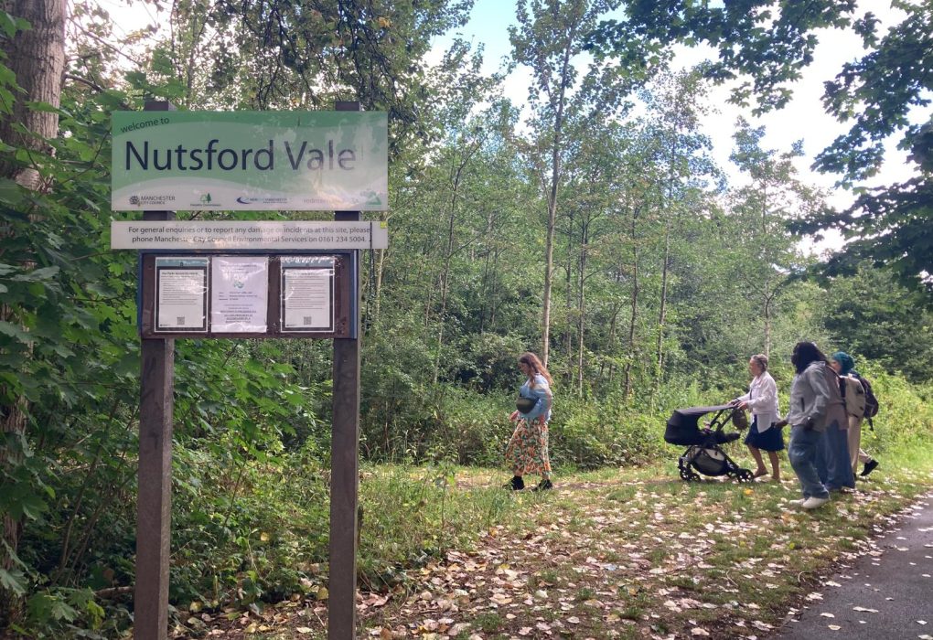 Nature and Neighbourhood Walk in Nutsford Vale. Image: Augusta Ward