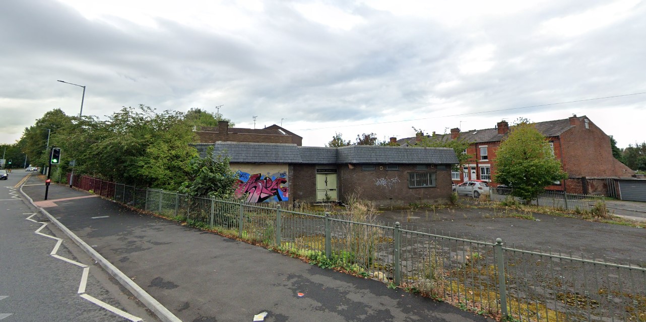 Site of new Starbucks in Heaton Norris. Image: Google