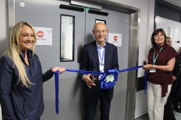 Ribbon cutting ceremony on Tameside Hospital's new maternity theatre. Image: Tameside Hospital