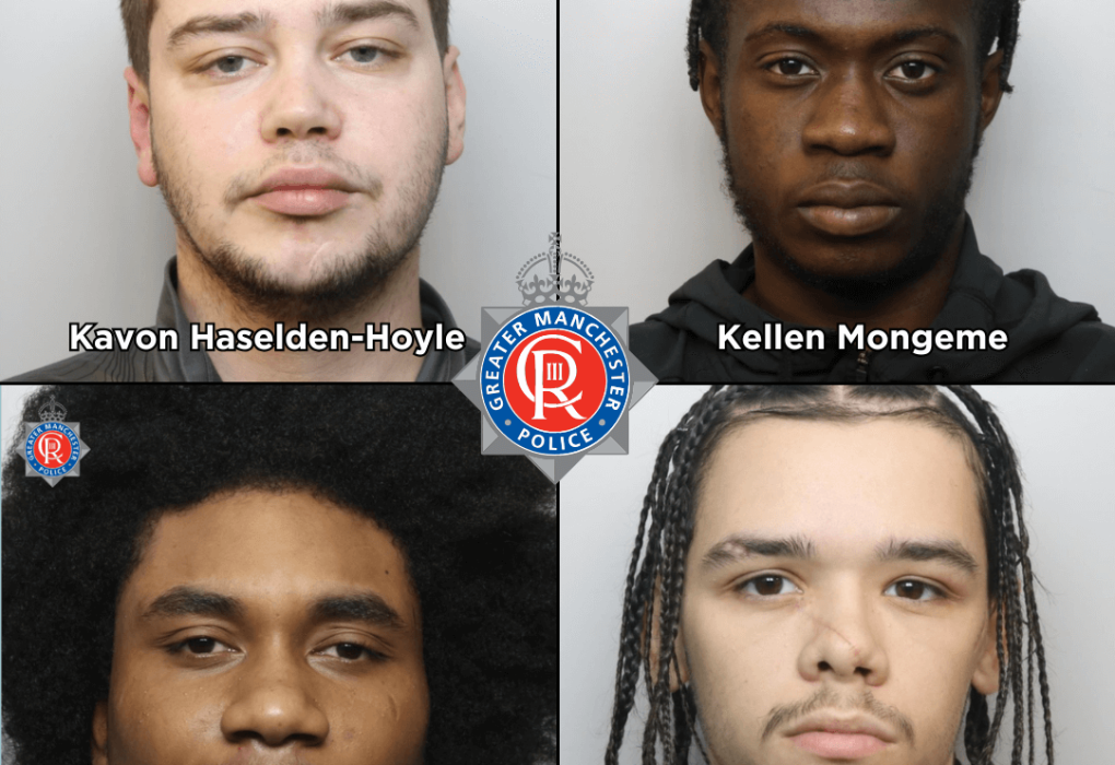 Four sentenced to 107 years. Image: GMP