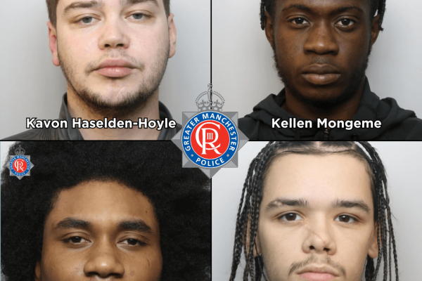 Four sentenced to 107 years. Image: GMP