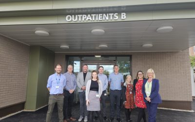 Stepping Hill Outpatients B Opening. Image: Stockport NHS