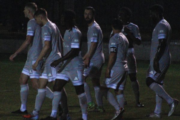 Hyde United win 1-0 at Prescot Cables. Image: Nathan Gannon