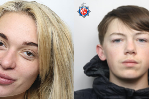 Kendall Evans and Jack Hilton are wanted by police in Tameside. Images: GMP