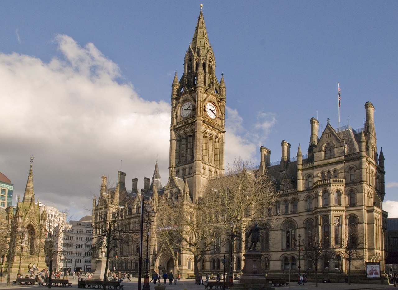 Manchester Town Hall. Image: Mark Andrew