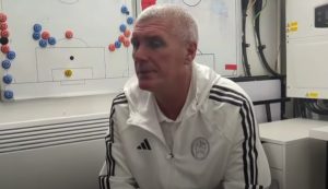 Nick Spooner Interview. Image: Hyde United YouTube