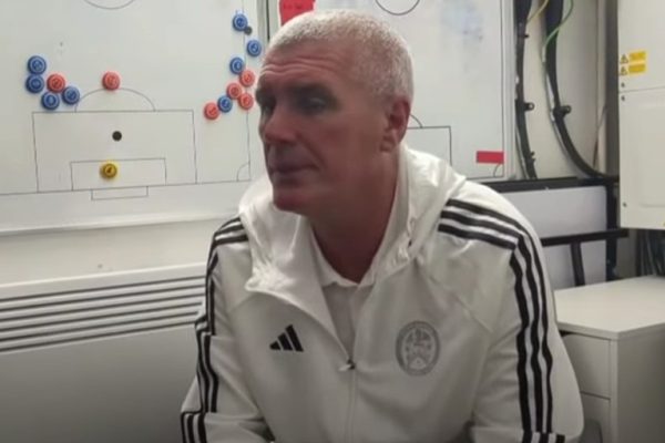 Nick Spooner Interview. Image: Hyde United YouTube