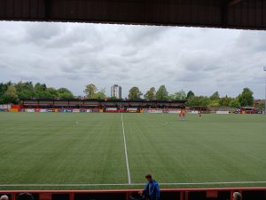 Hyde United's Project Solar Stadium / Ewen Fields. Image: Six57